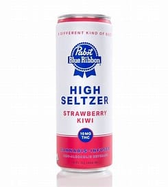 Pabst Blue Ribbon: Strawberry Kiwi Seltzer