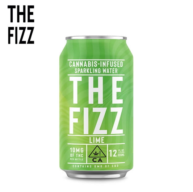 The Fizz - Lime - Sparkling Water - 10mg THC