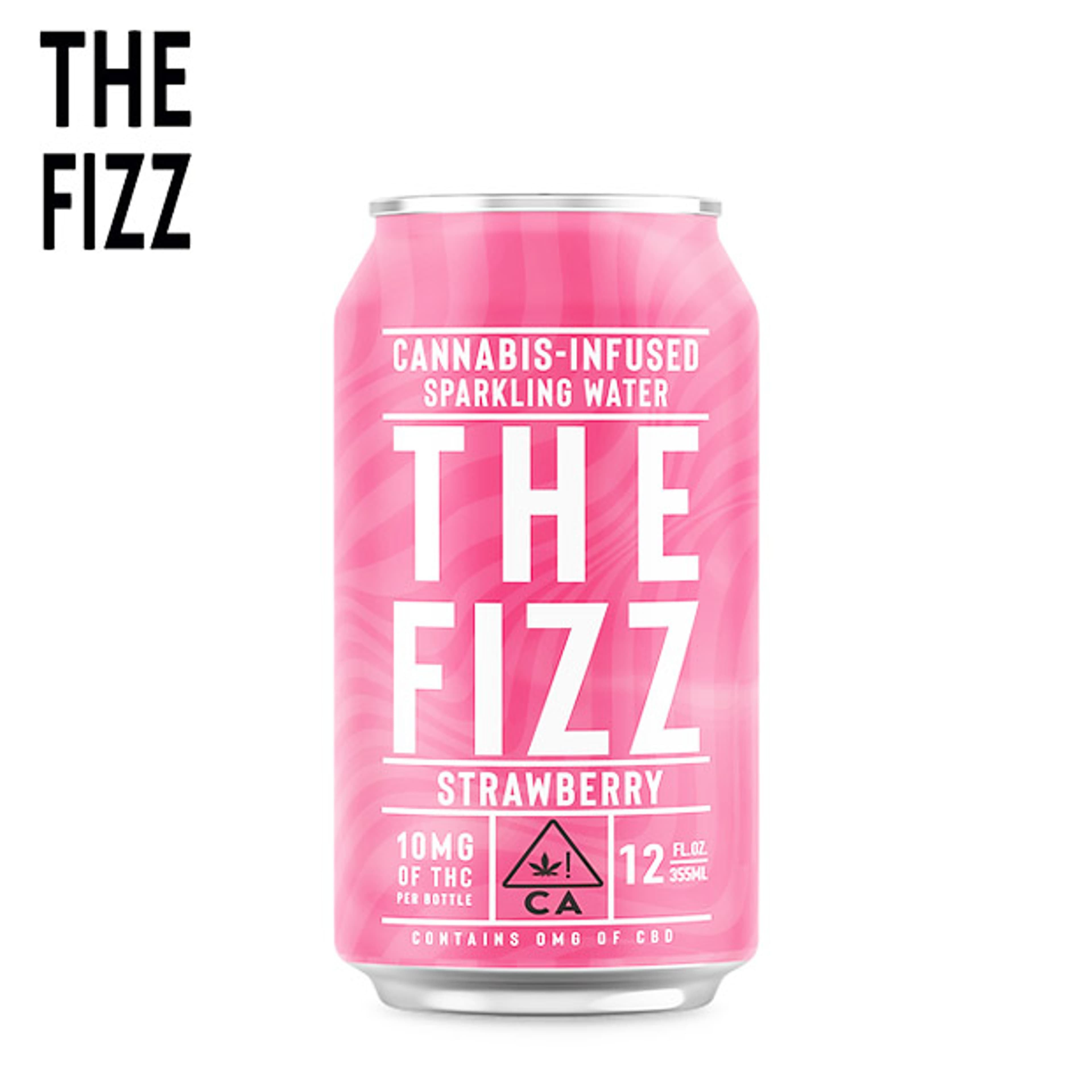 The Fizz - Strawberry - Sparkling Water - 10mg - Manzanita Naturals - Strawberry - Sparkling Water - 10mg - $4.99 - Beverages