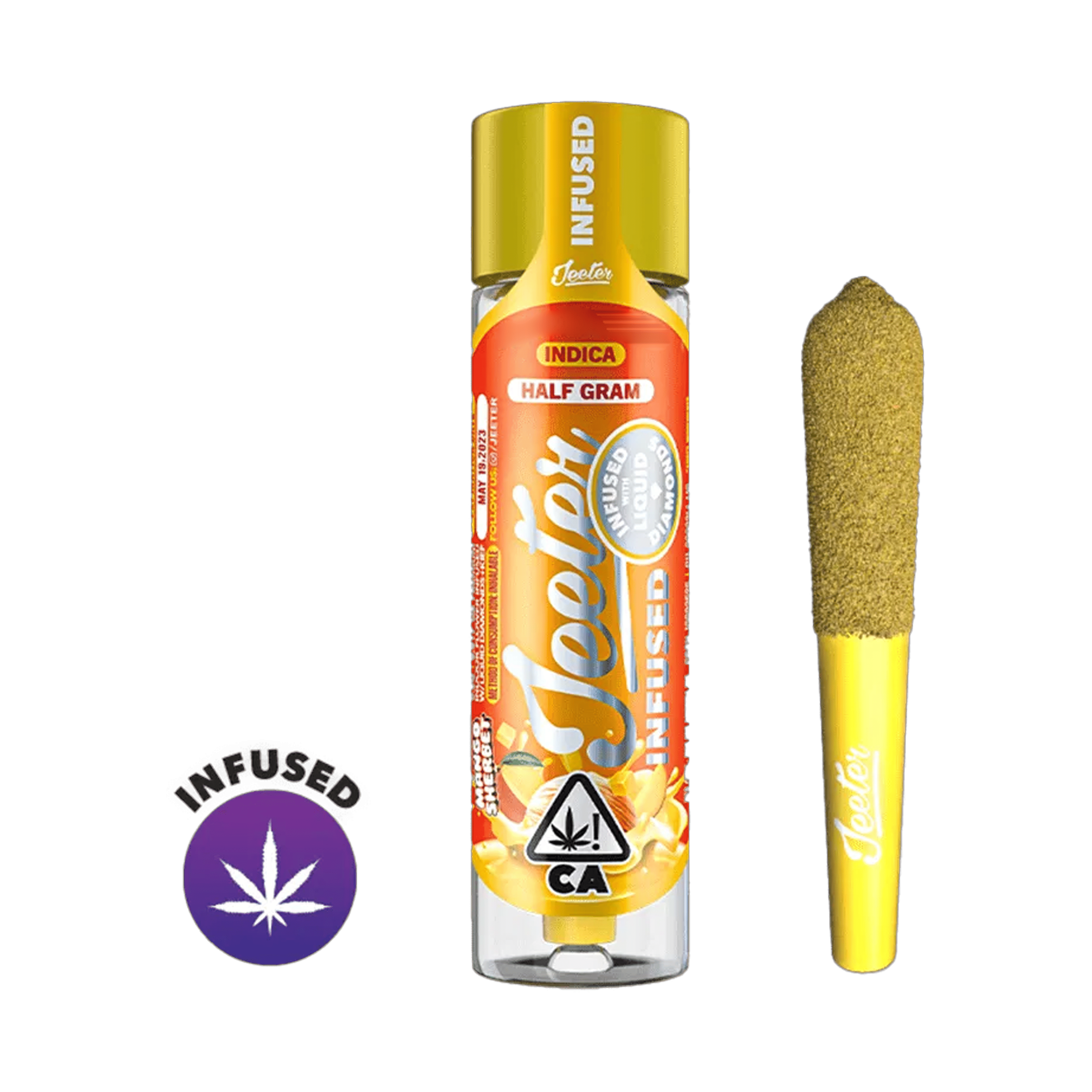 Cannalope - Joint - Jeeter - 0.5g (Single) - $4.99 - Infused Pre-Rolls