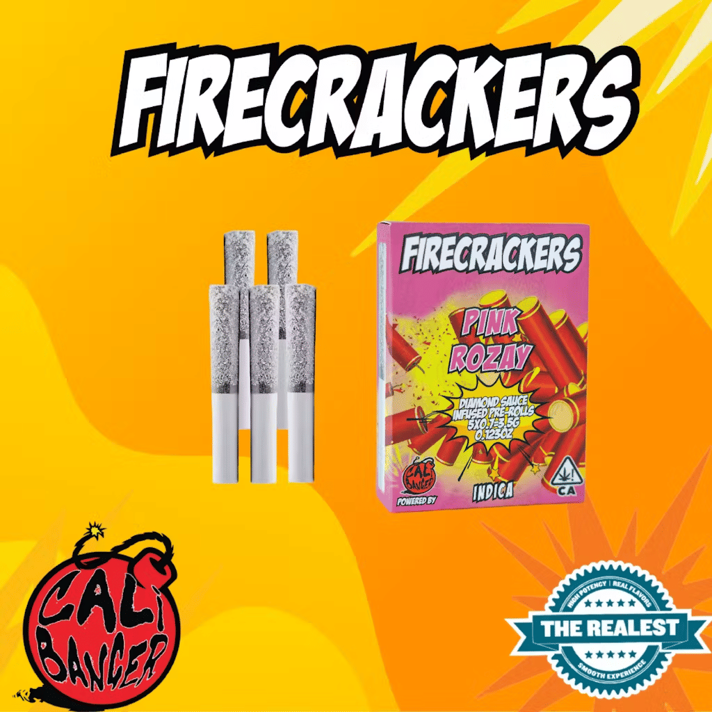 CALI BANGERS — Pink Rozay Firecrackers 5