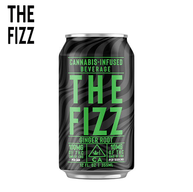 The Fizz - Ginger Root - Soda - 100mg - Manzanita Naturals -  - $7.99 - Beverages