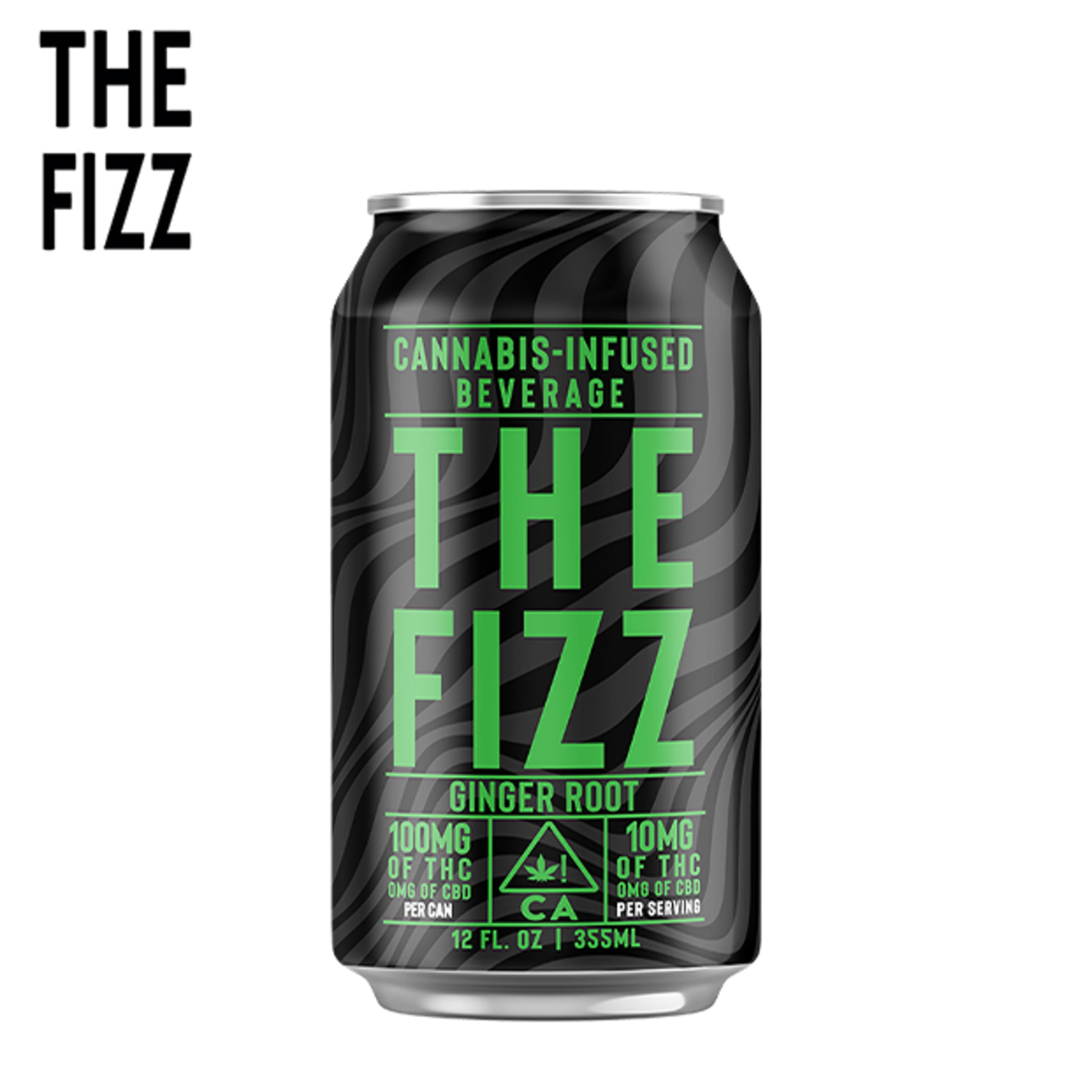The Fizz - Ginger Root - Soda - 100mg - Manzanita Naturals - - $7.99 - Beverages