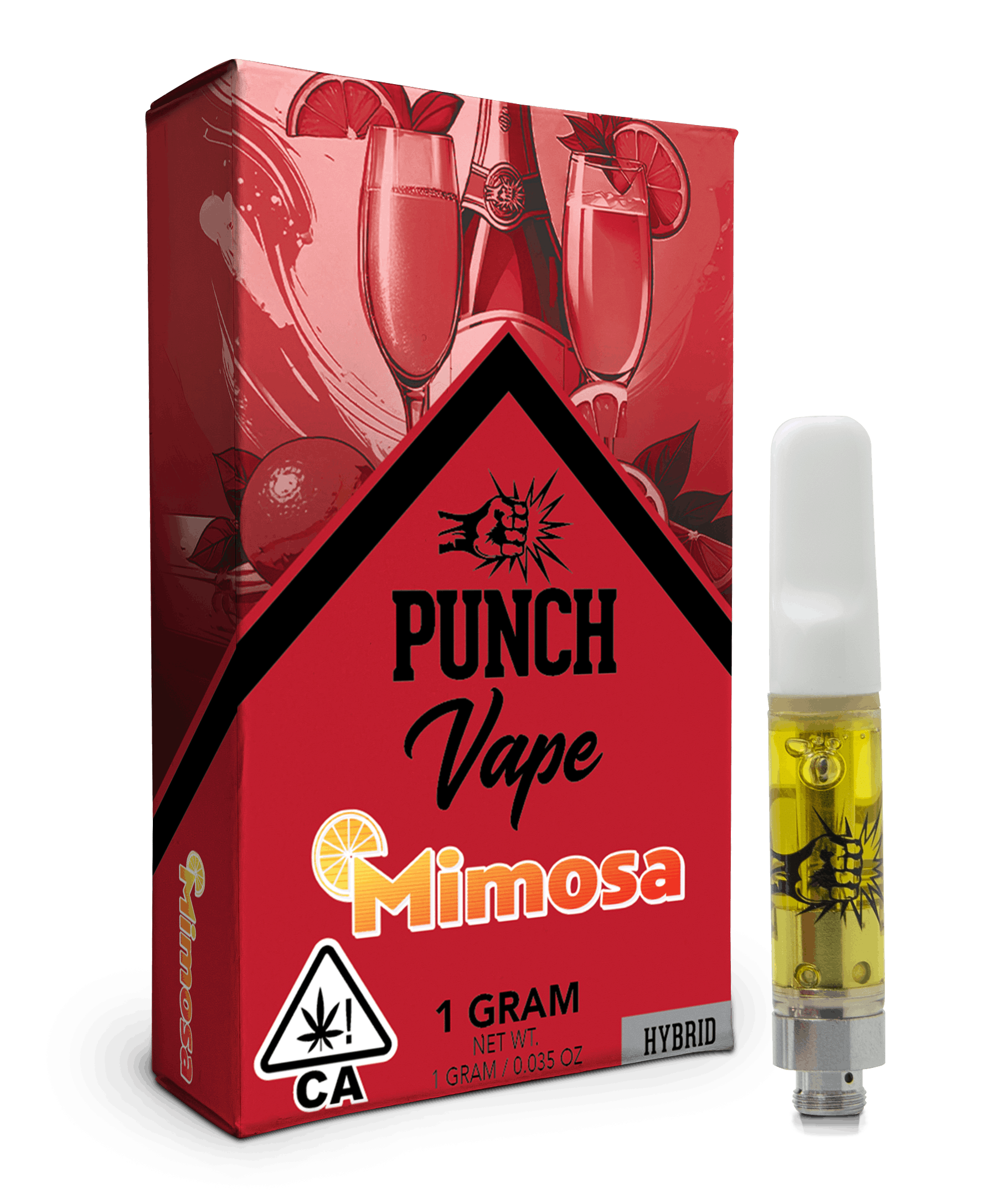 Punch - 510 Distillate Cart - Mimosa (1g) - Punch Edibles & Extracts -  - $20 - Cartridges