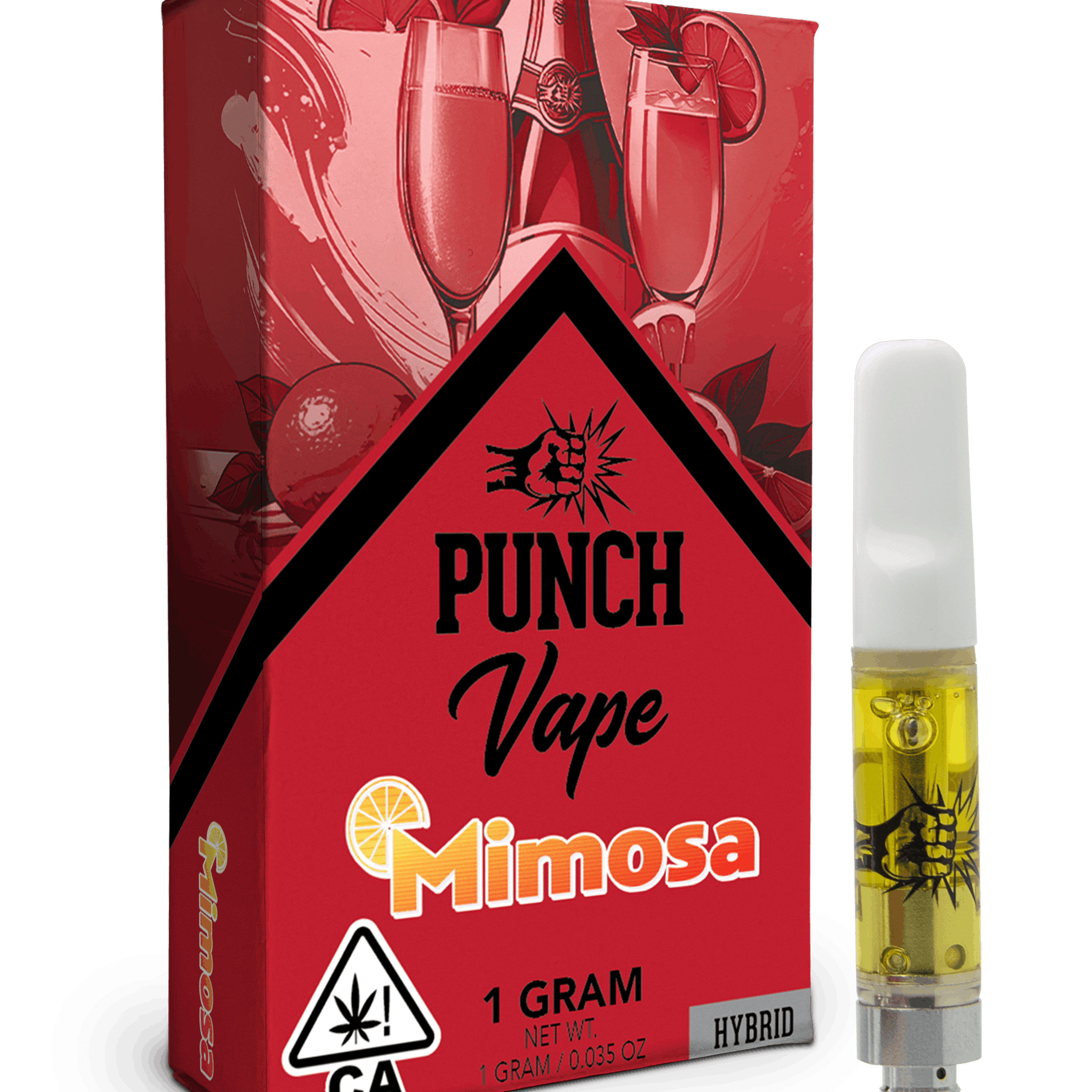 Punch - 510 Distillate Cart - Mimosa (1g) - Punch Edibles & Extracts - - $20 - Cartridges