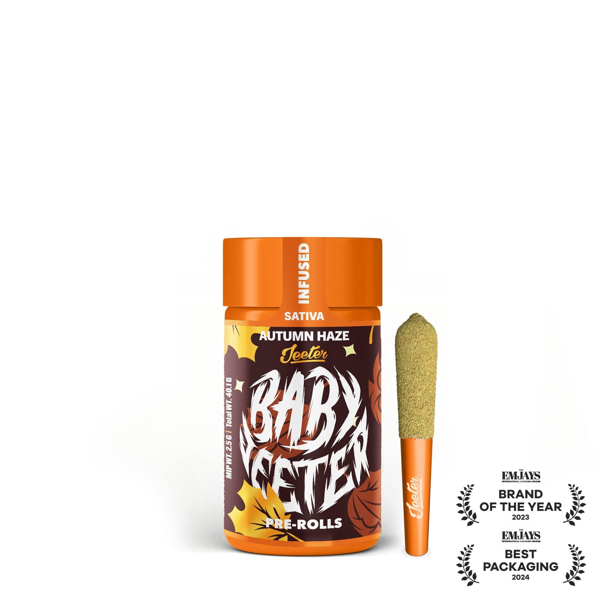 Autumn Haze | Quad-Infused Baby Jeeters - 2.5g - Jeeter -  - $35 - Infused Pre-Rolls