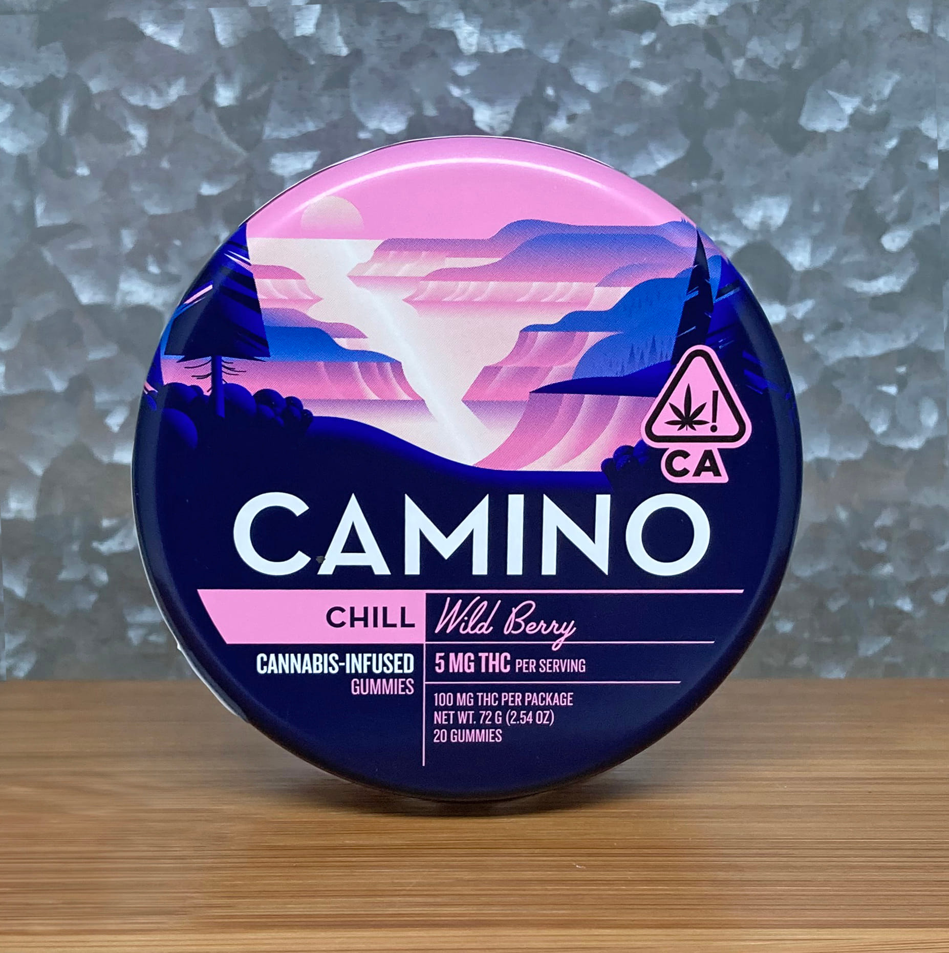 Wild Berry Chill Camino Gummies 100mg - Kiva -  - $26 - Edible