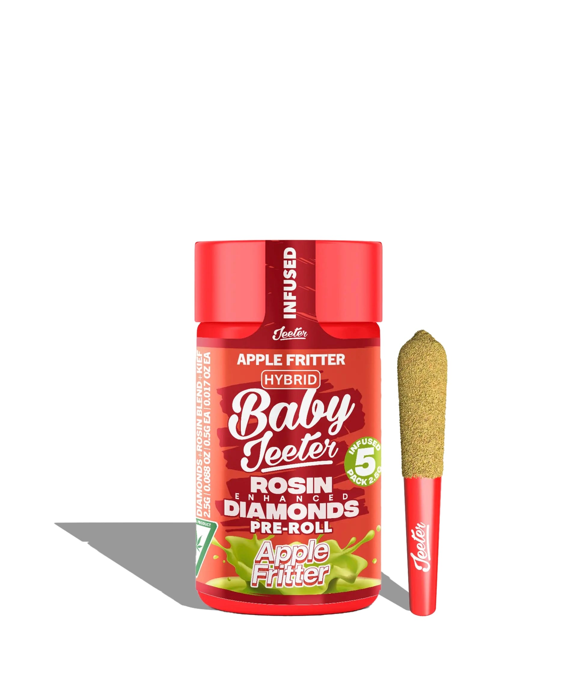 APPLE FRITTER Baby Jeeters 2.5G - Jeeter -  - $32.08 - Pre-Rolls
