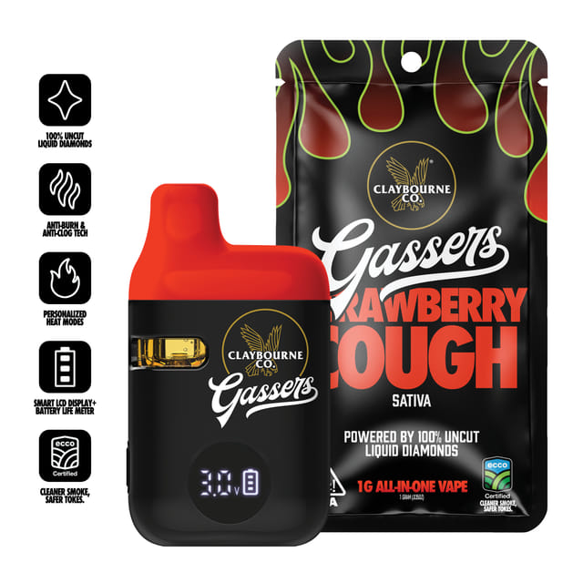 Claybourne — Gassers; Strawberry Cough