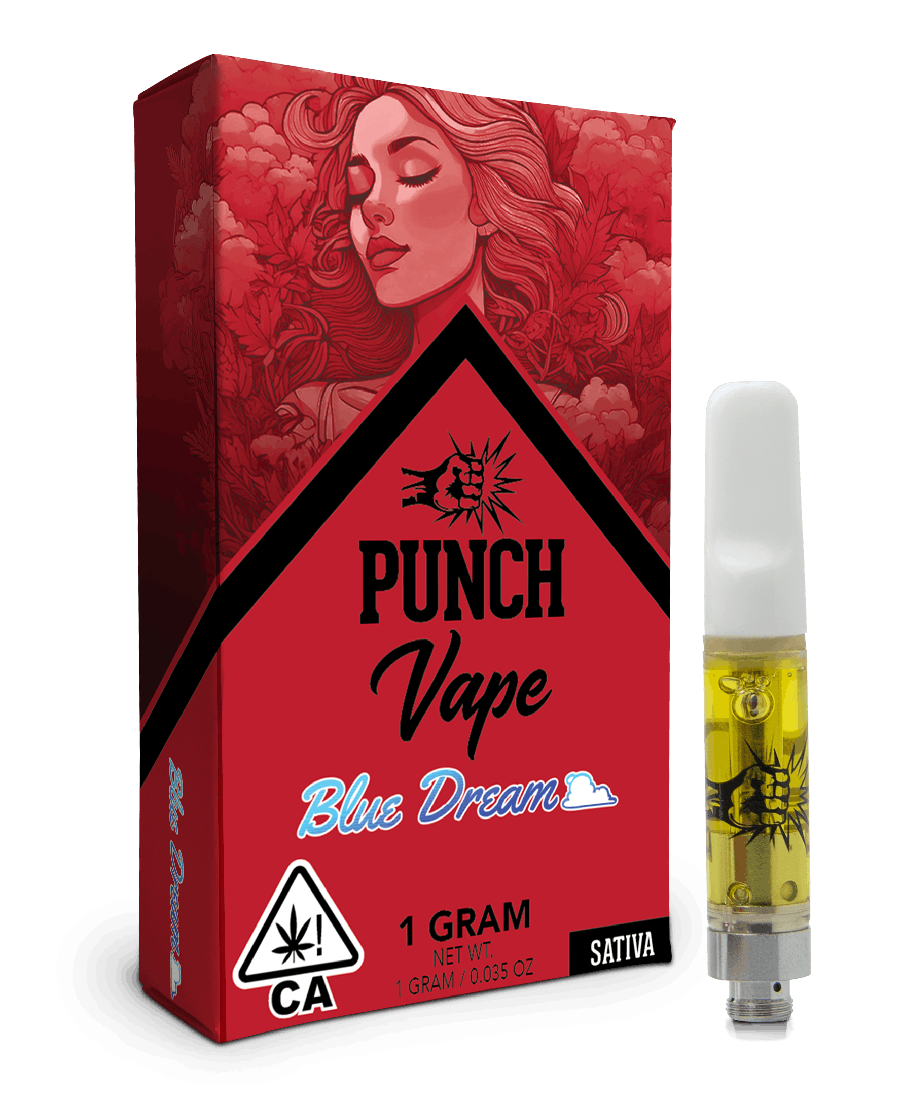 Punch - 510 Distillate Cart - Blue Dream (1g) - Punch Edibles & Extracts -  - $20 - Cartridges