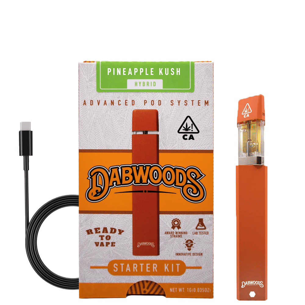 Pineapple Kush All-In-One Pod Kit (1G) - Dabwoods - null - $40 - Cartridge