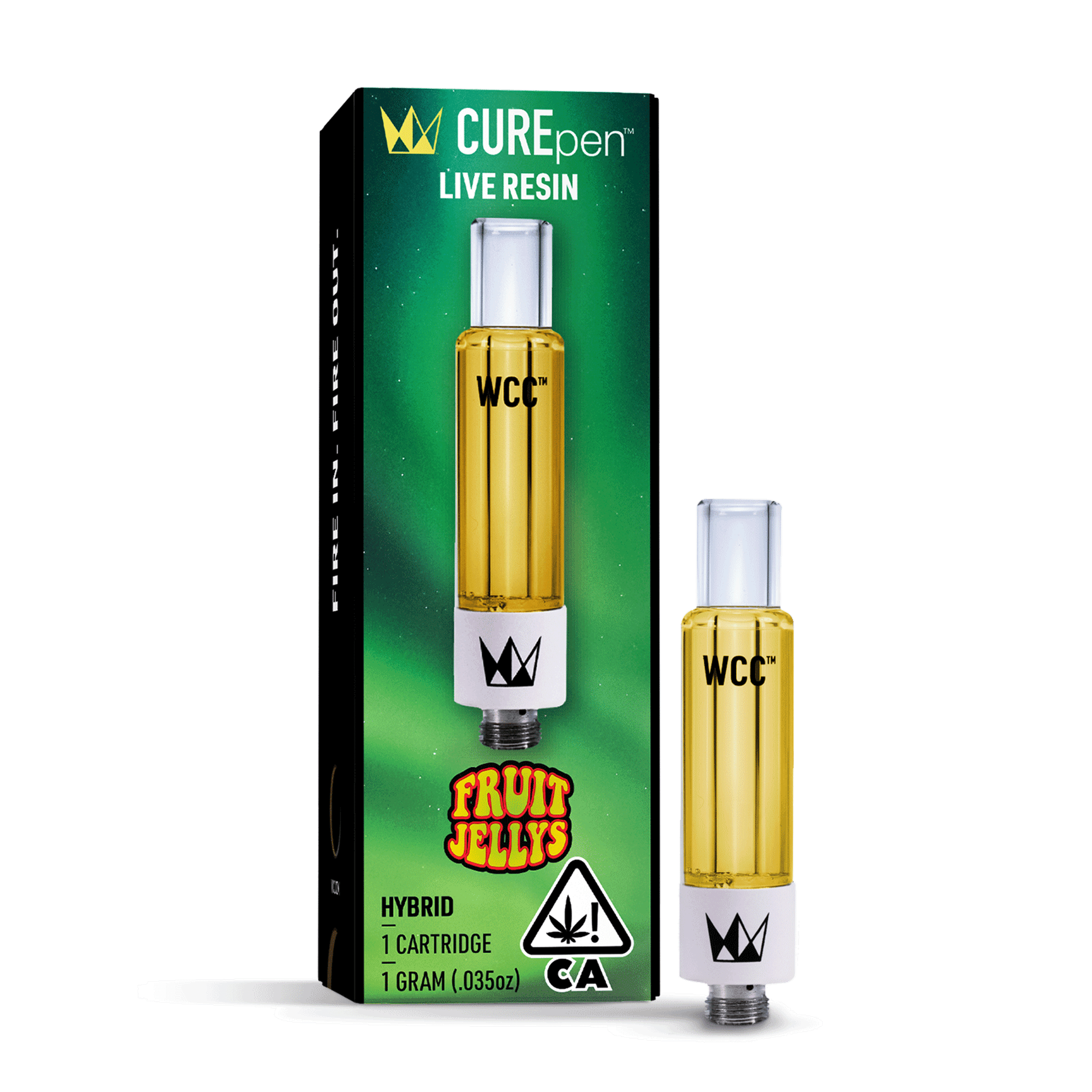 WCC - Fruit Jellys (H) - 1g Live Resin Cart - West Coast Cure - Cart - $30 - Vapes
