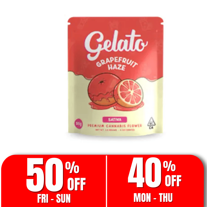 Gelato | 3.5g - Grapefruit Haze - Gelato -  - $31 - Flowers