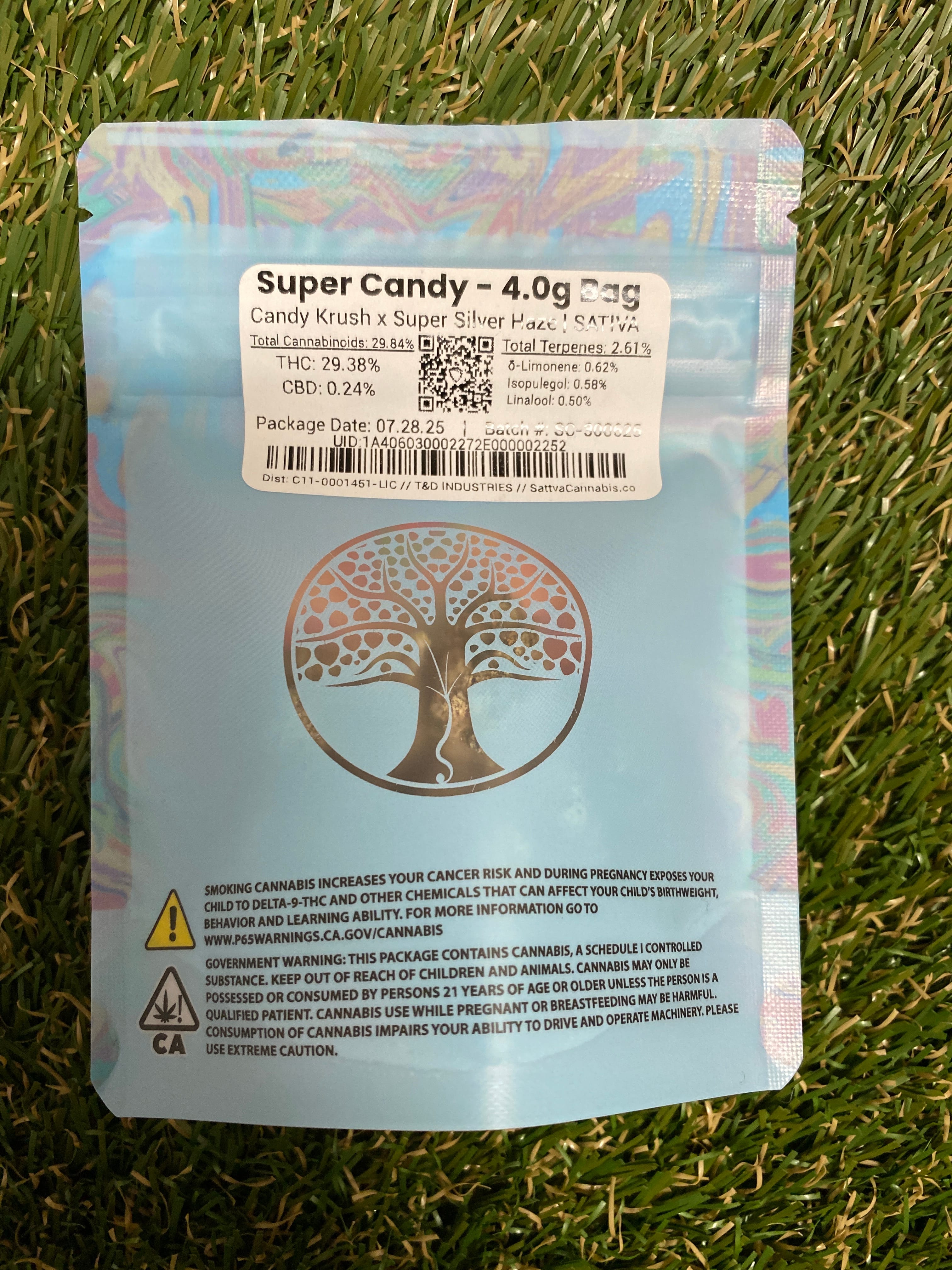 SUPER CANDY 4G - SATTVA -  - $24.19 - Flower