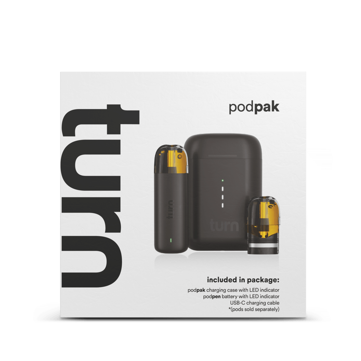 POD PAK BATTERY Black - TURN -  - $29 - Accessories