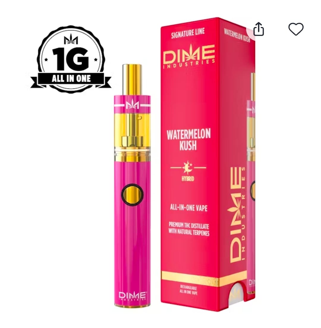 Dime Industries Watermelon Kush 1g disposable -  - $50.99 - Vape
