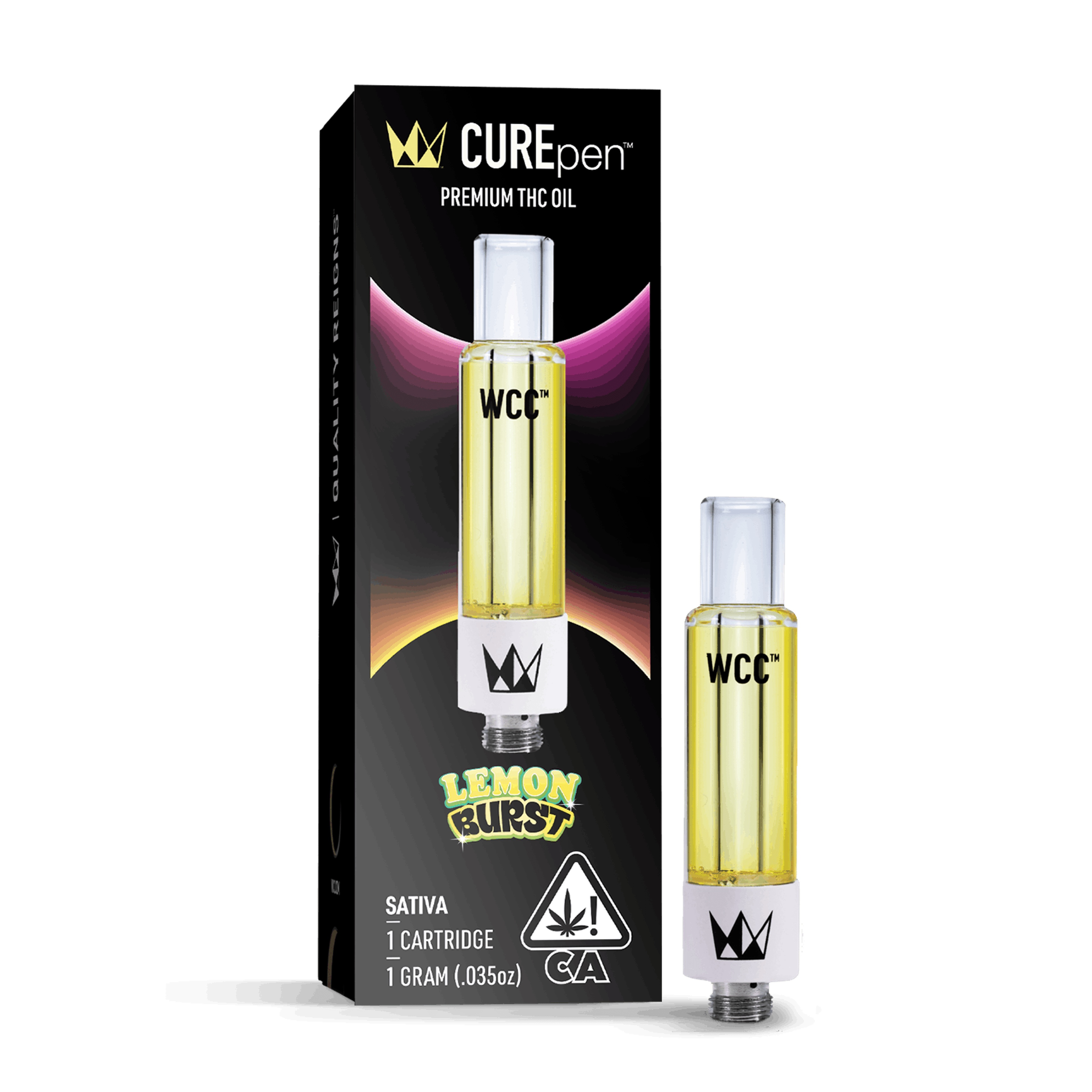Lemon Burst 1g Cart - West Coast Cure - null - $23 - Vape Cart