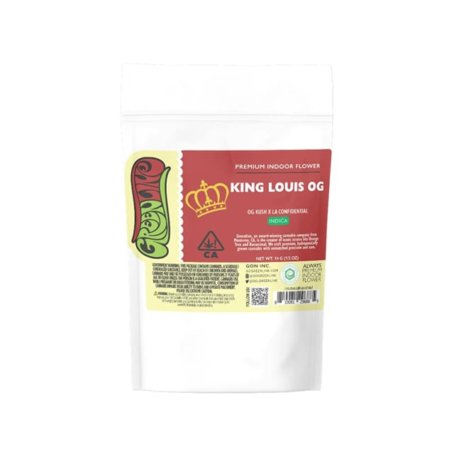 King Louis OG - 1/2 oz - Indoor - Indica - 14g