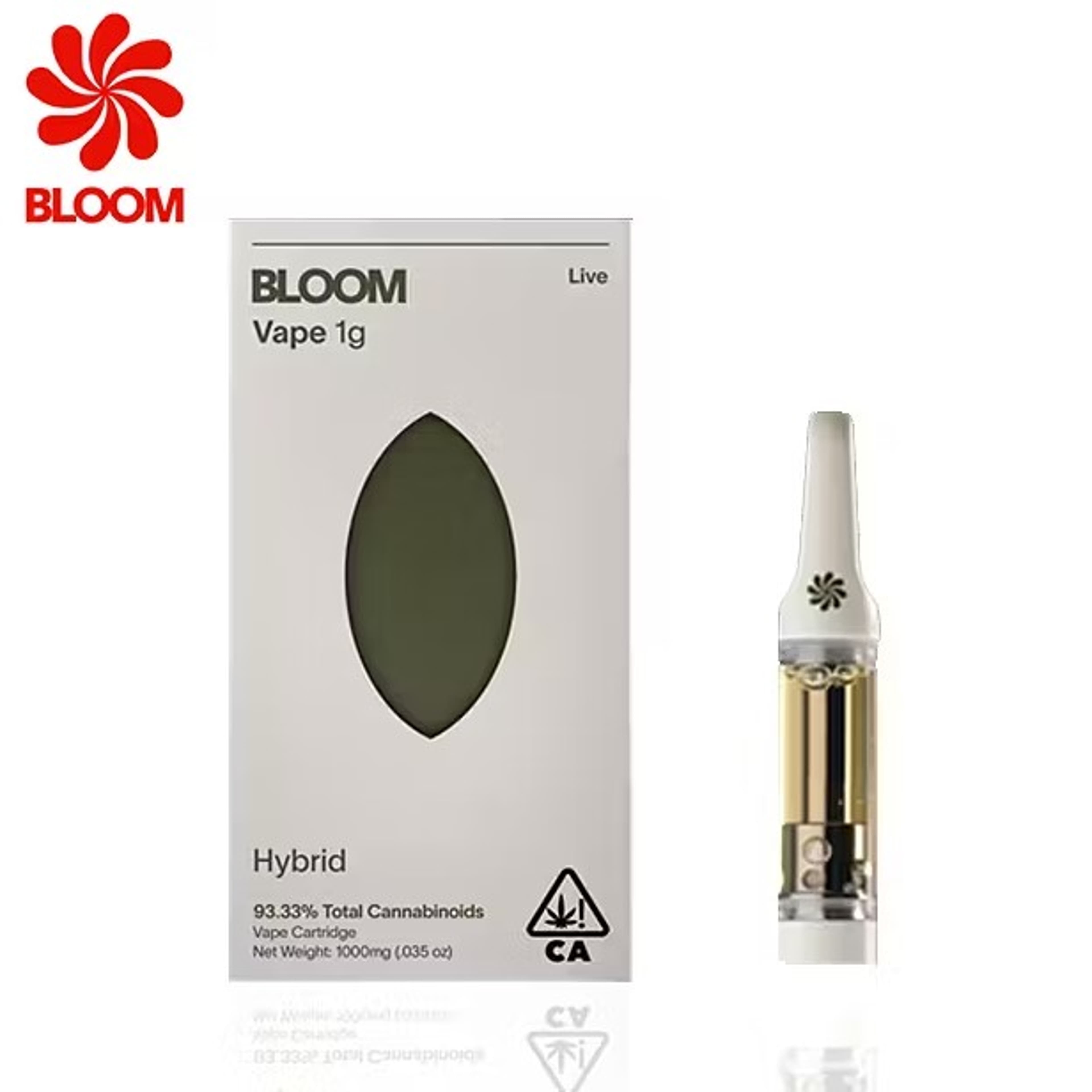 Bloom Live Vape - Blue Cookies - 1g - Bloom - 1g Cart - $29.99 - 510 Cured/Live/Rosin Cartridges