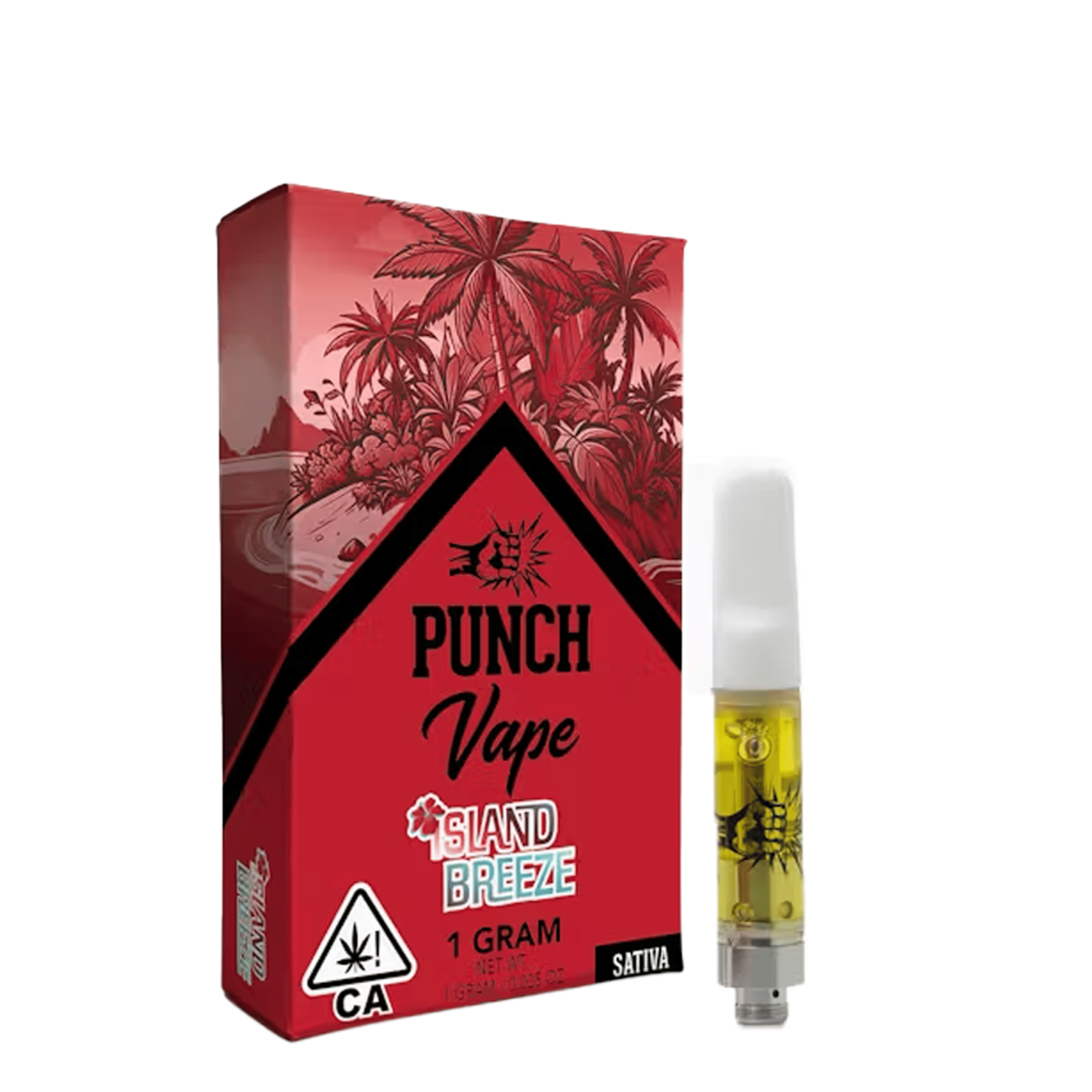 Island Breeze 510 Cartridge (1G) - Punch Edibles & Extracts - - $20 - Cartridge