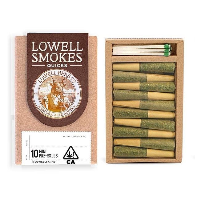 Lowell Quicks | 3.5g Pre Roll Pack | The Harmony Hybrid