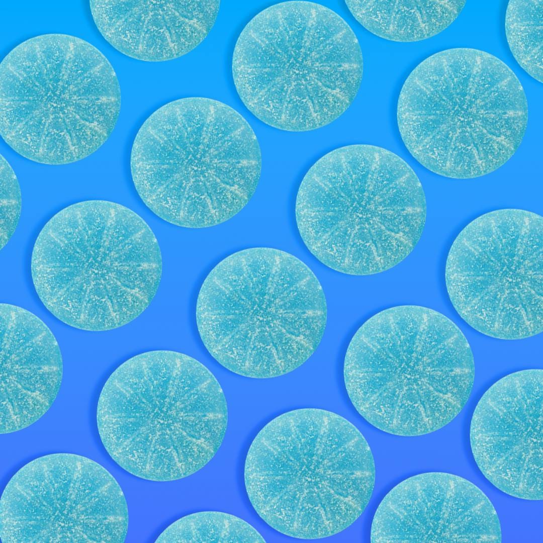 Blazin Blue Razz MAX Gummy 100mg - Dr. Norms -  - $9 - Edible