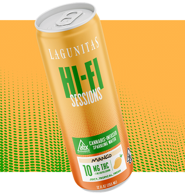 Mango THC Sparkling Water (Single)