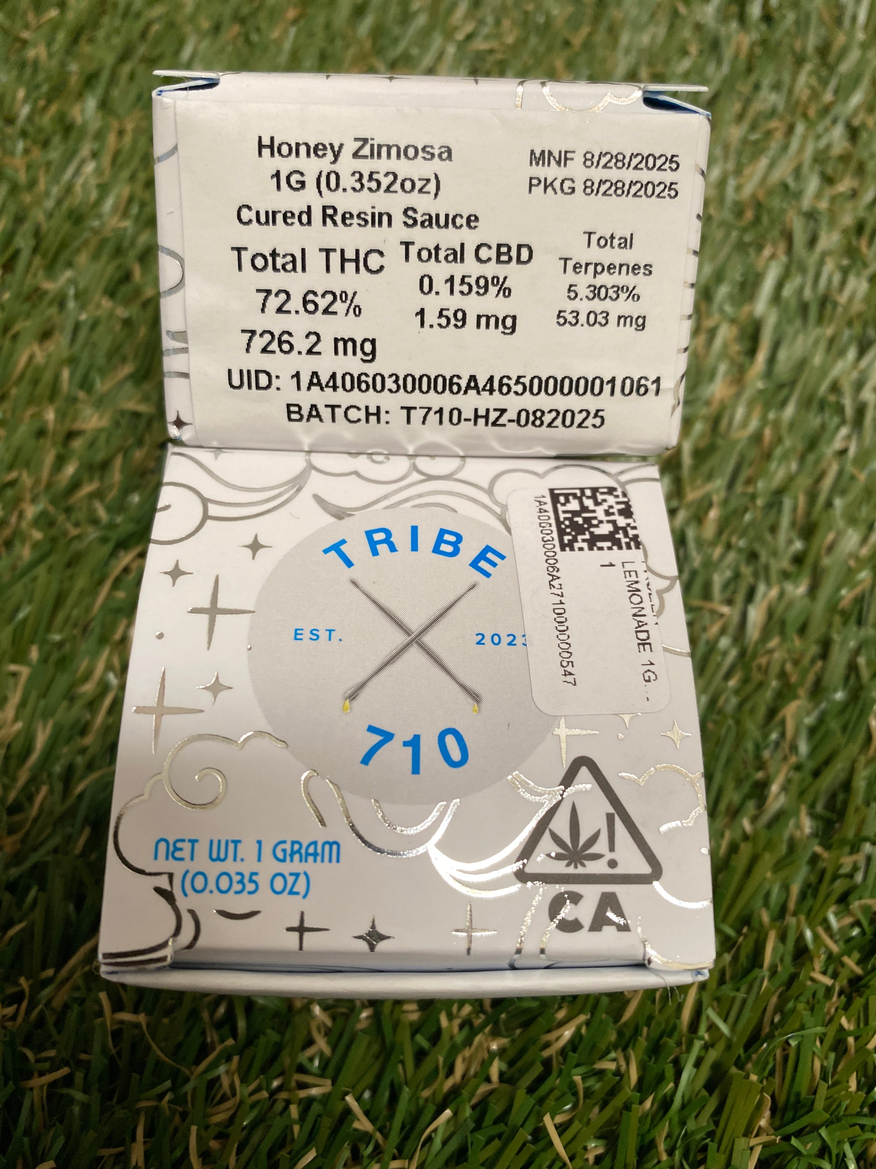 HONEY ZIMOSA 1G SAUCE - TRIBE 710 -  - $12.90 - Extract (weight - each)