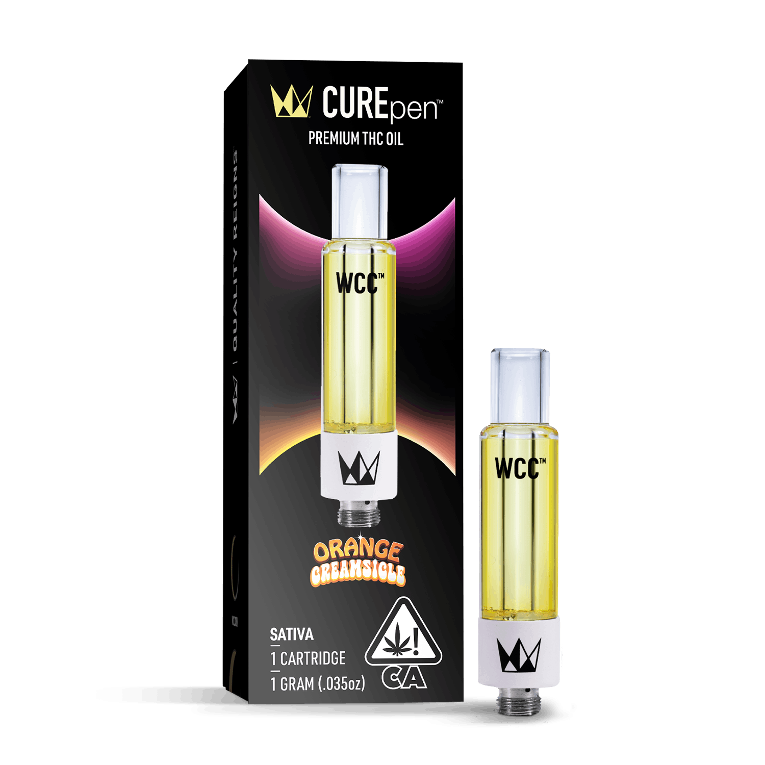 Orange Creamsicle CUREpen Cartridge - 1g - West Coast Cure -  - $28 - Cartridges