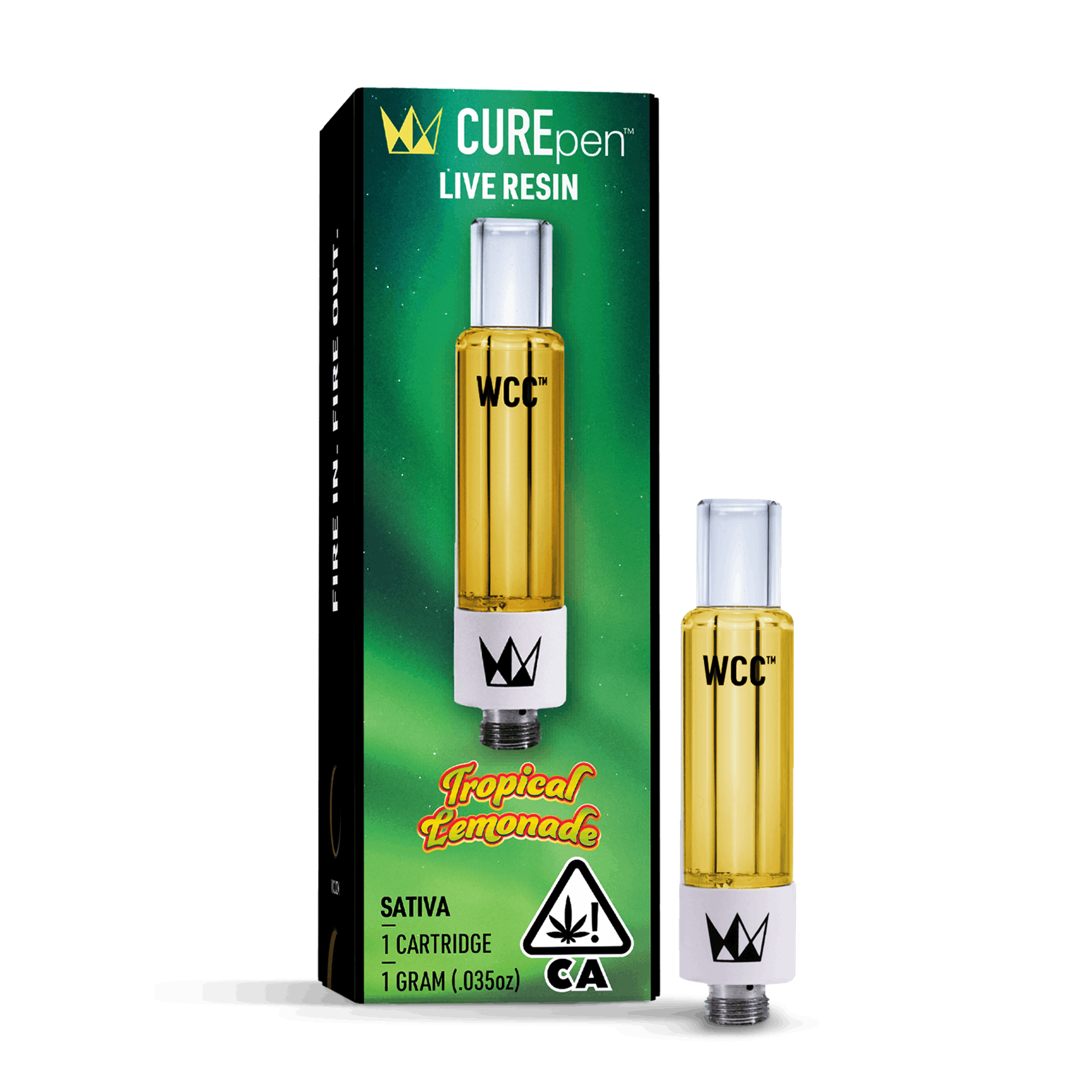 Tropical Lemonade Live Resin Cartridge - 1g - West Coast Cure - - $30 - Cartridges
