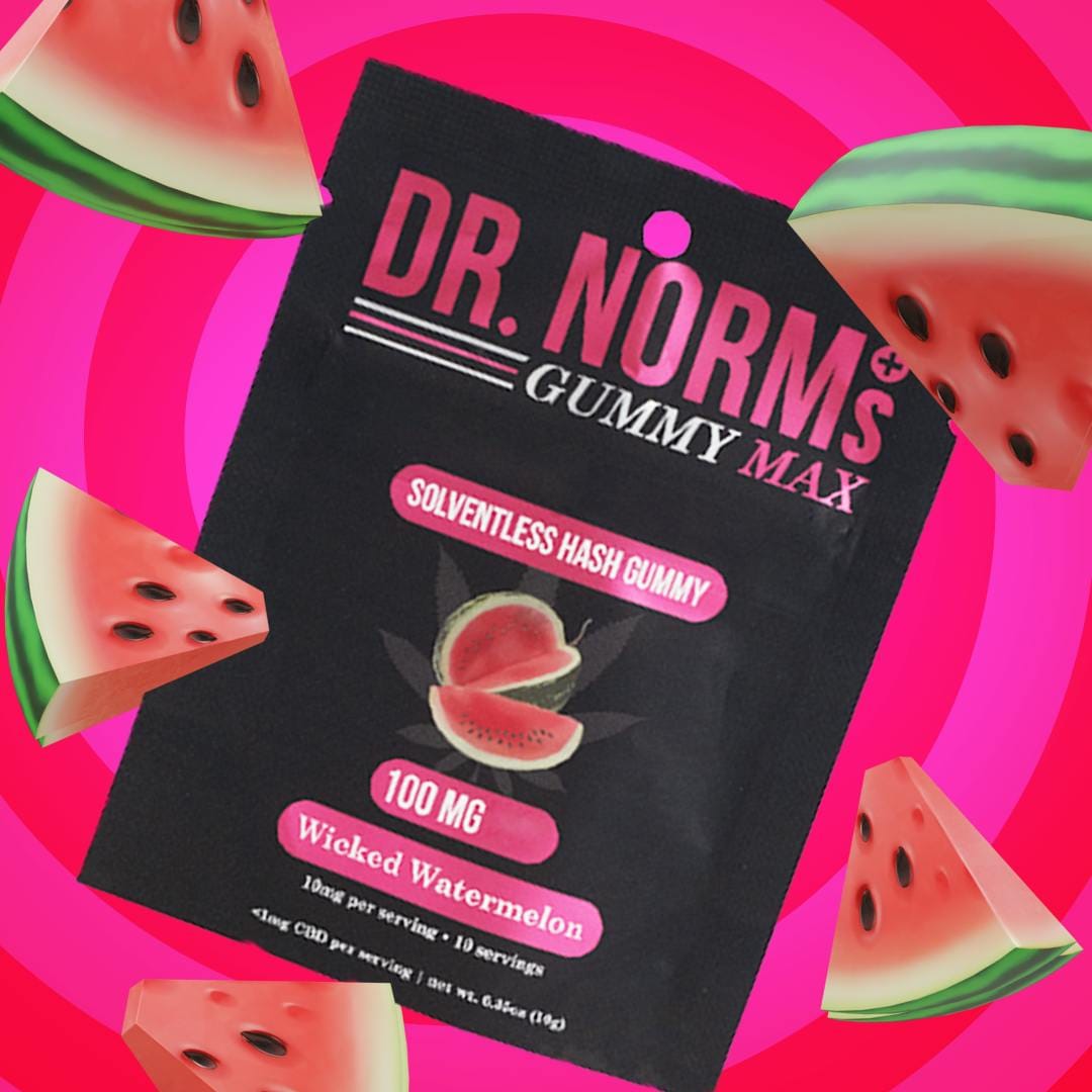 Wicked Watermelon Hash MAX 100mg Gummy - Dr. Norms -  - $10.75 - Edible