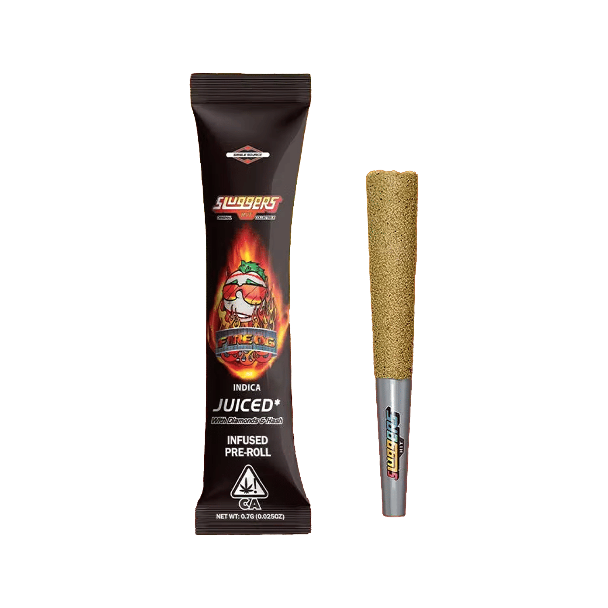 Fire OG - Infused Pre-Roll - Sluggers Hit - 0.7g (Single) - $9.99 - Infused Pre-Rolls