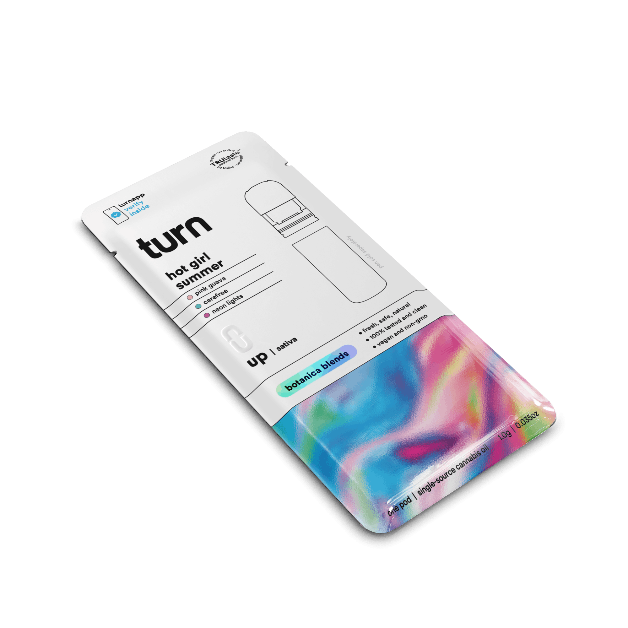 1.0g POD | hot girl summer | botanica blends | up | - Turn -  - $35 - Vape Pens
