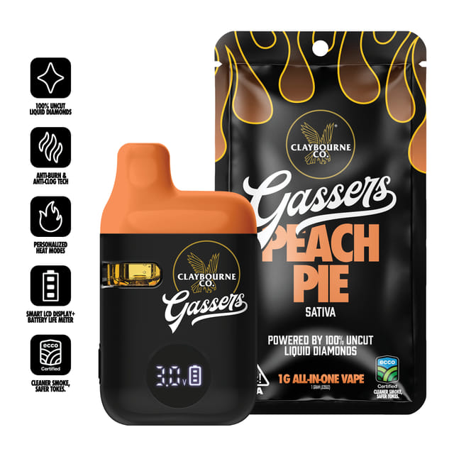 Claybourne — Gassers: Peach Pie
