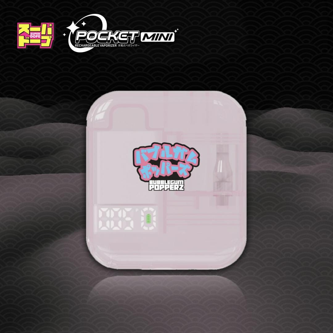 SuperDope - Bubblegum Popperz - Pocket Mini AIO (Live Resin) - 1g - Super Dope -  - $39.99 - Disposable Vapes