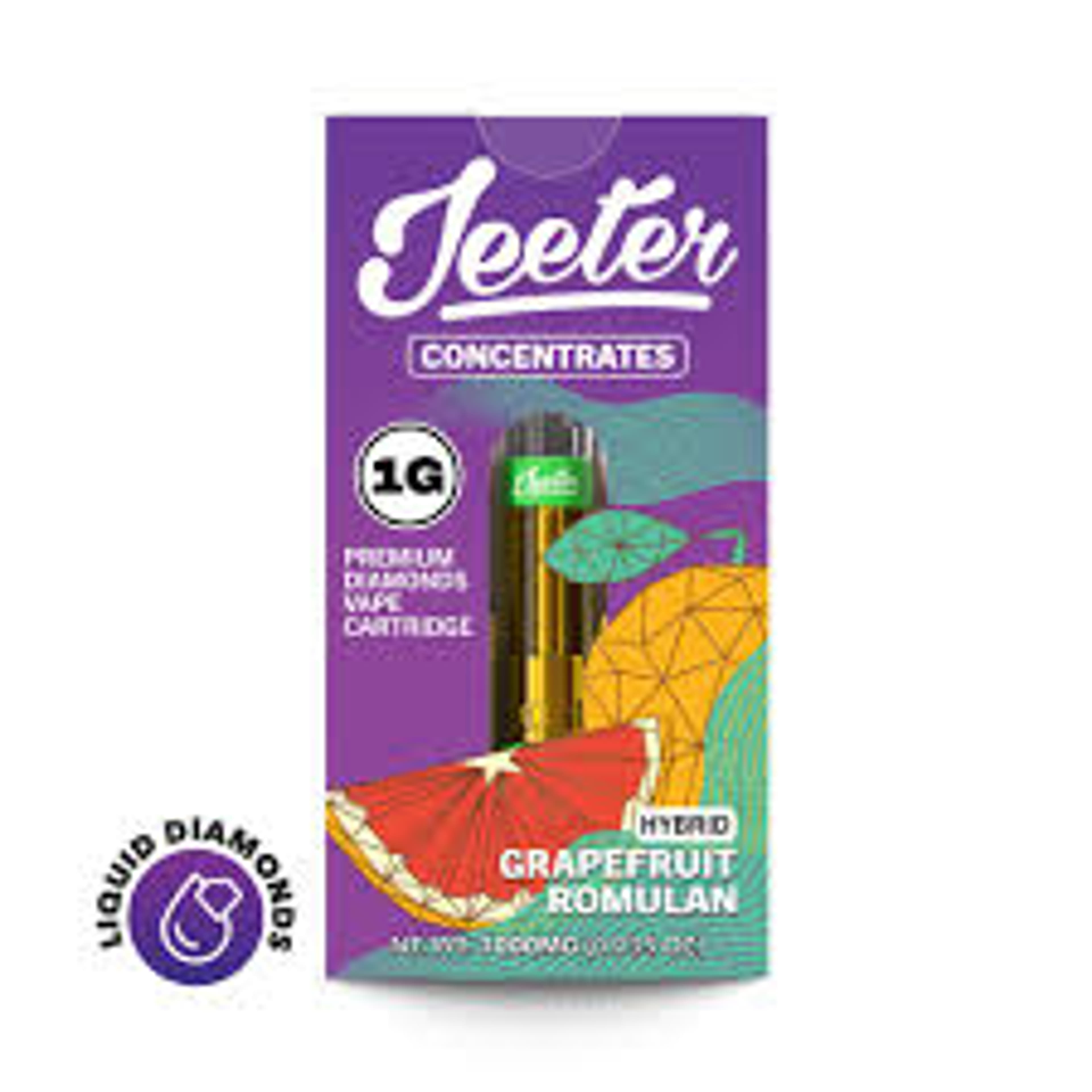 Double rainbow Jeeter Juice Liquid Diamonds Vape Cartridge - Jeeter - - $13 - Vapes
