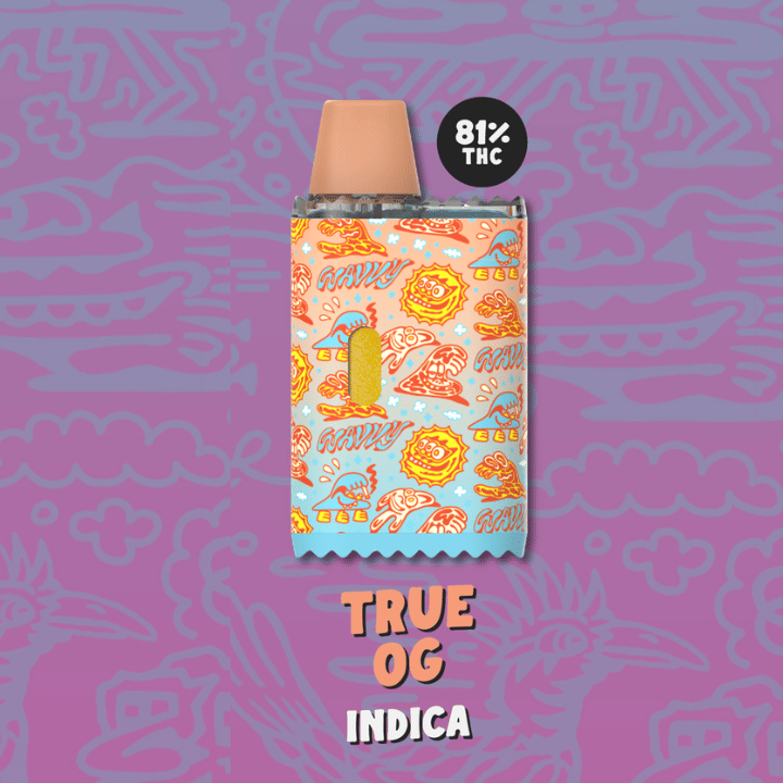 WAVVY AIO | 1g - True OG - Indica - WAVVY -  - $26 - All-In-Ones