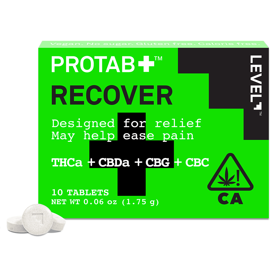 Protab+: Recover THCa+CBDa +CBG+CBC - Level -  - $32 - Capsules/Tablets