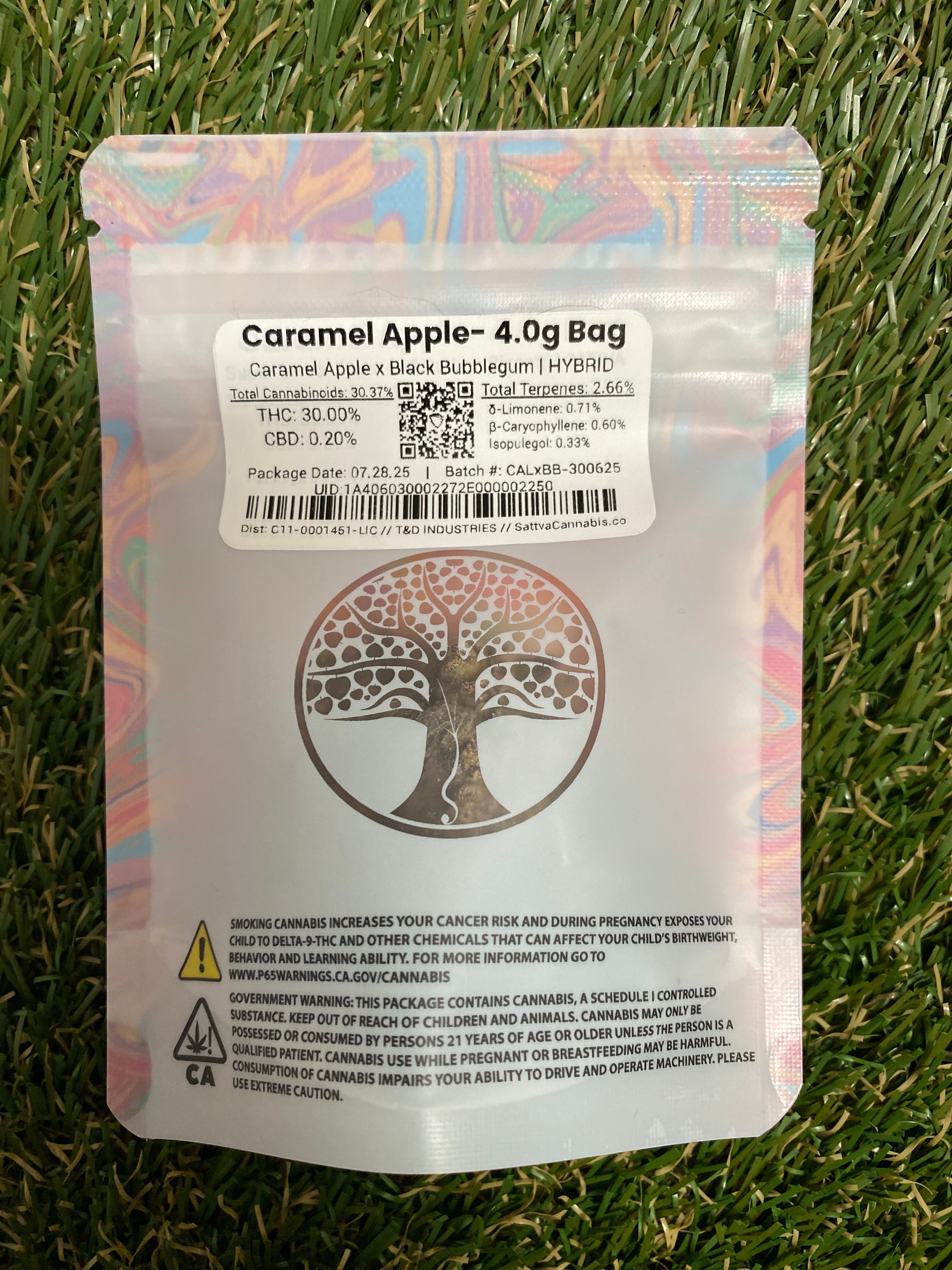 CARAMEL APPLE 4G - SATTVA -  - $24.19 - Flower