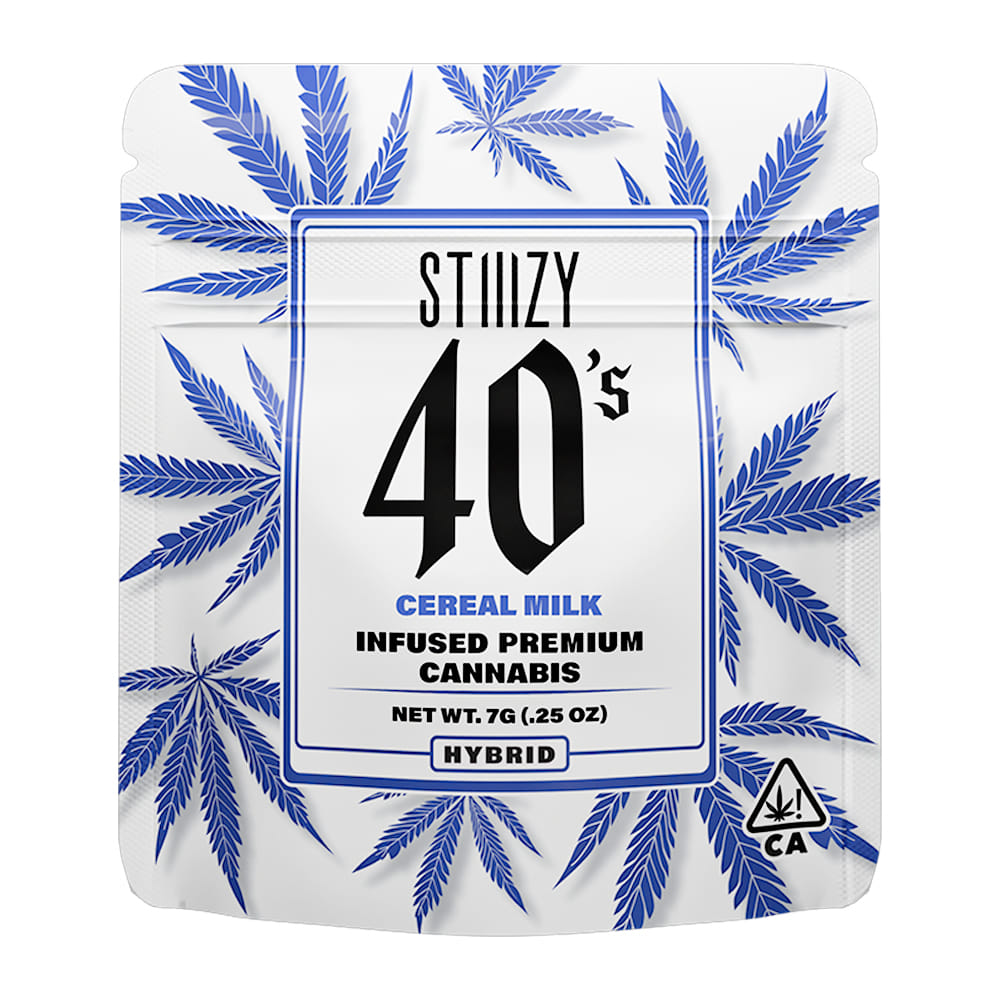 Cereal Milk (H) Infused 40.93% - 7g *B2G1 EVERYDAY* *SPECIAL PRICING* - Stiiizy - Quarter - $32 - Flower
