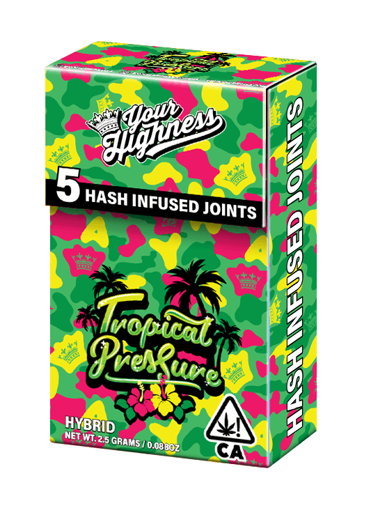 Infused Pre-Roll - Tropical Pressure 5pk - Your Highness -  - $28 - Pre-Roll