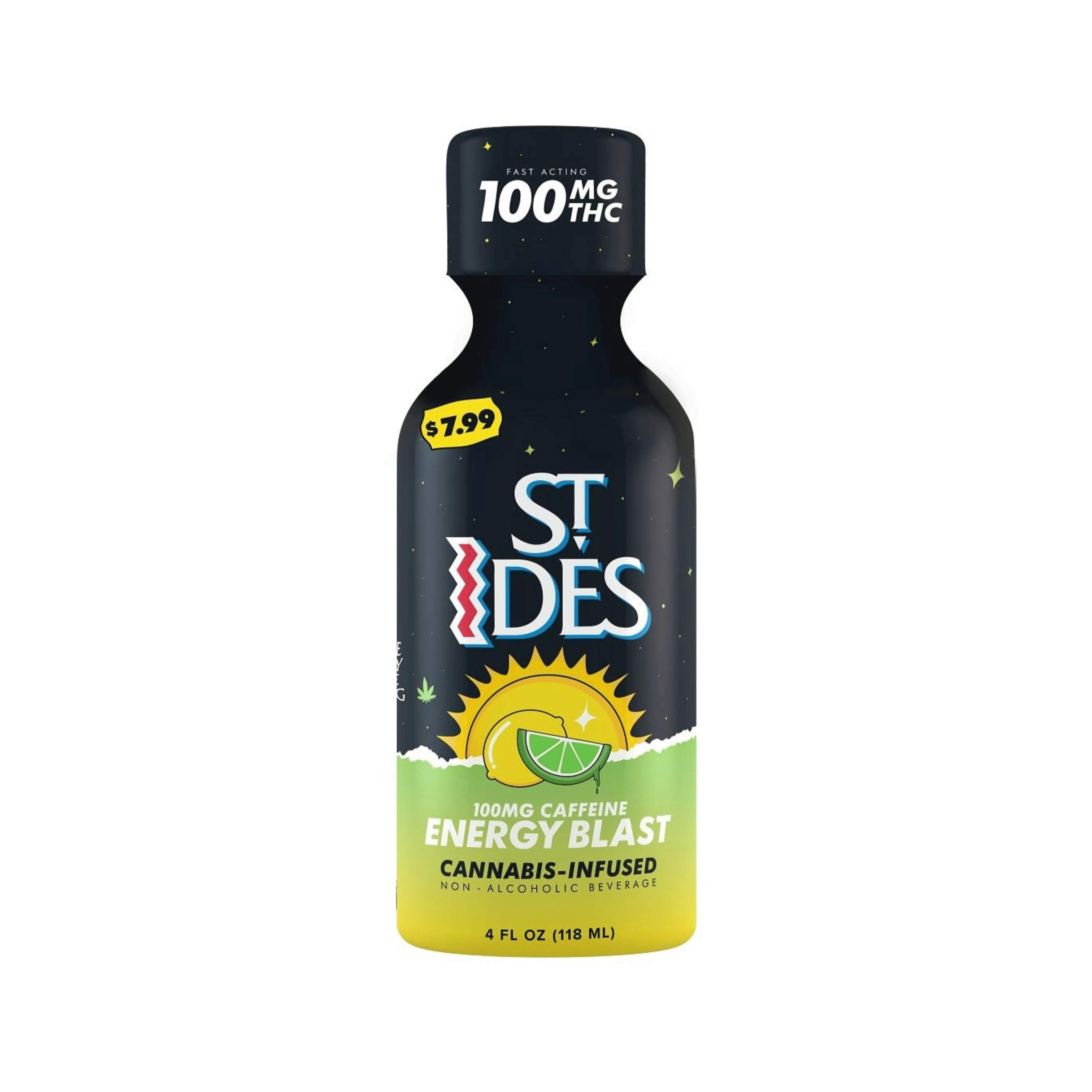 Shot | Energy Blast w/ 100mg of Caffeine 4oz - 100mg - ST Ides -  - $7.99 - Beverages/Drinks
