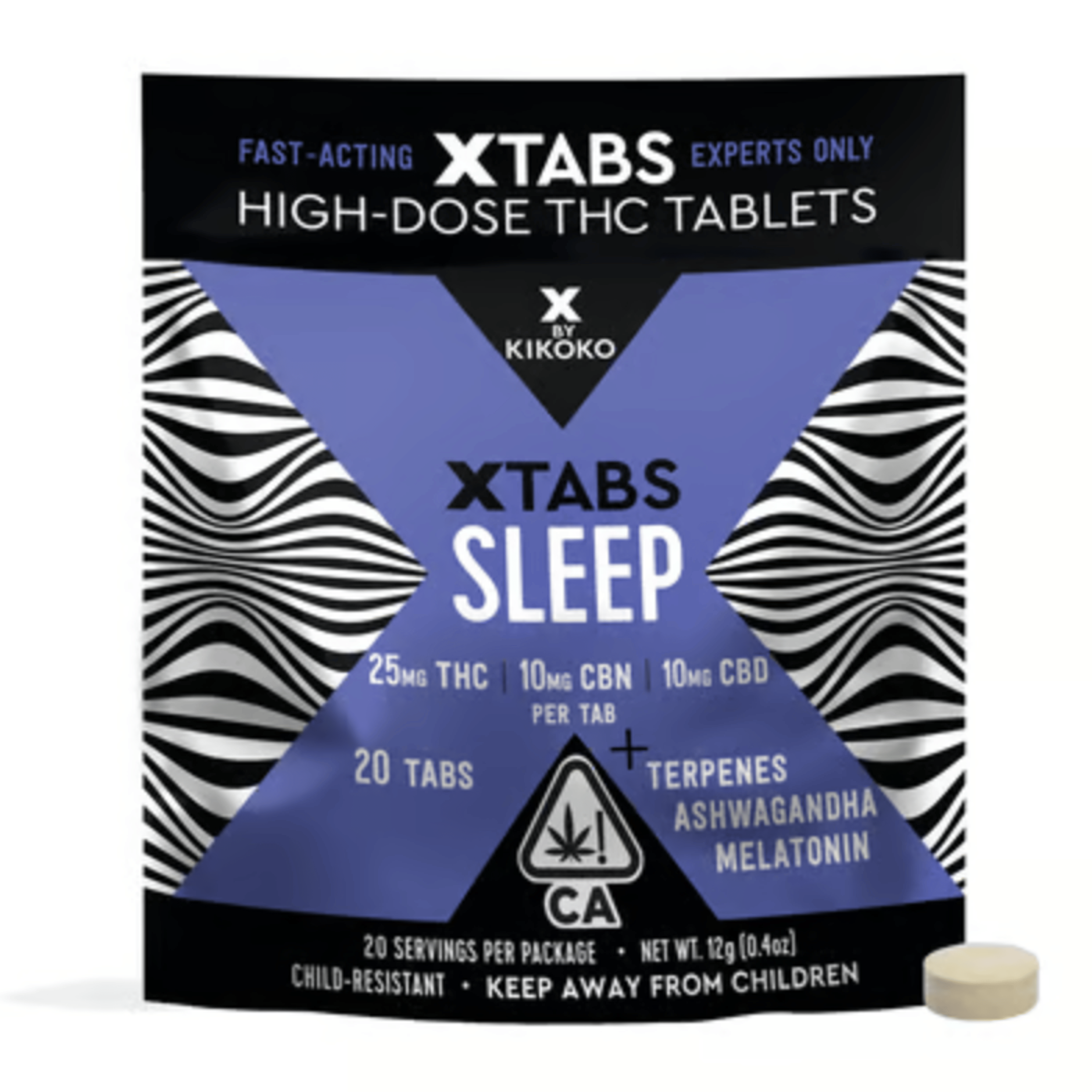 Sleep CBN 20pk Tablets - Kikoko - null - $60 - Edible