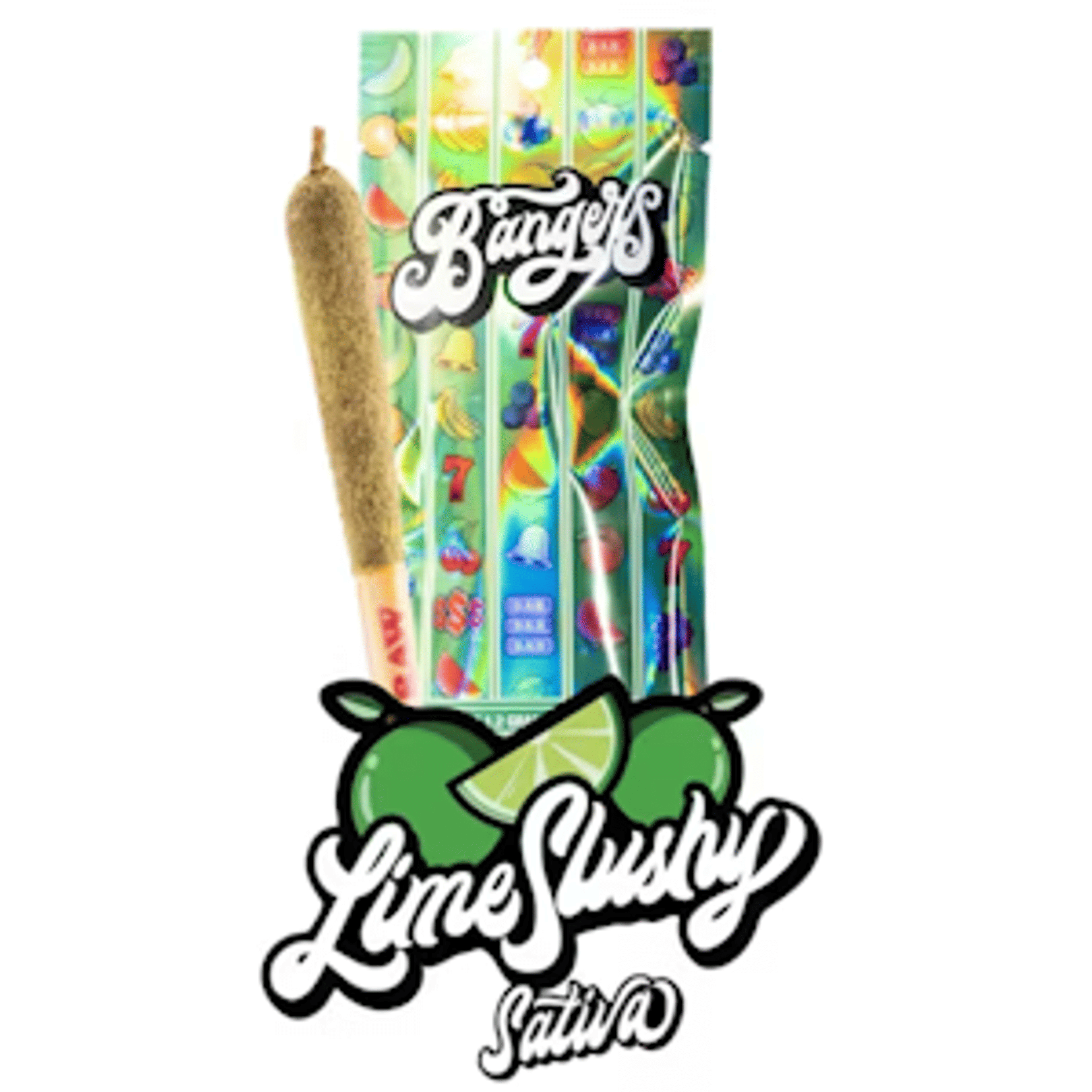 Lime Slushy - 1.2g Infused Preroll - Bangers - 1.2g - Sativa - $12 - Infused Preroll