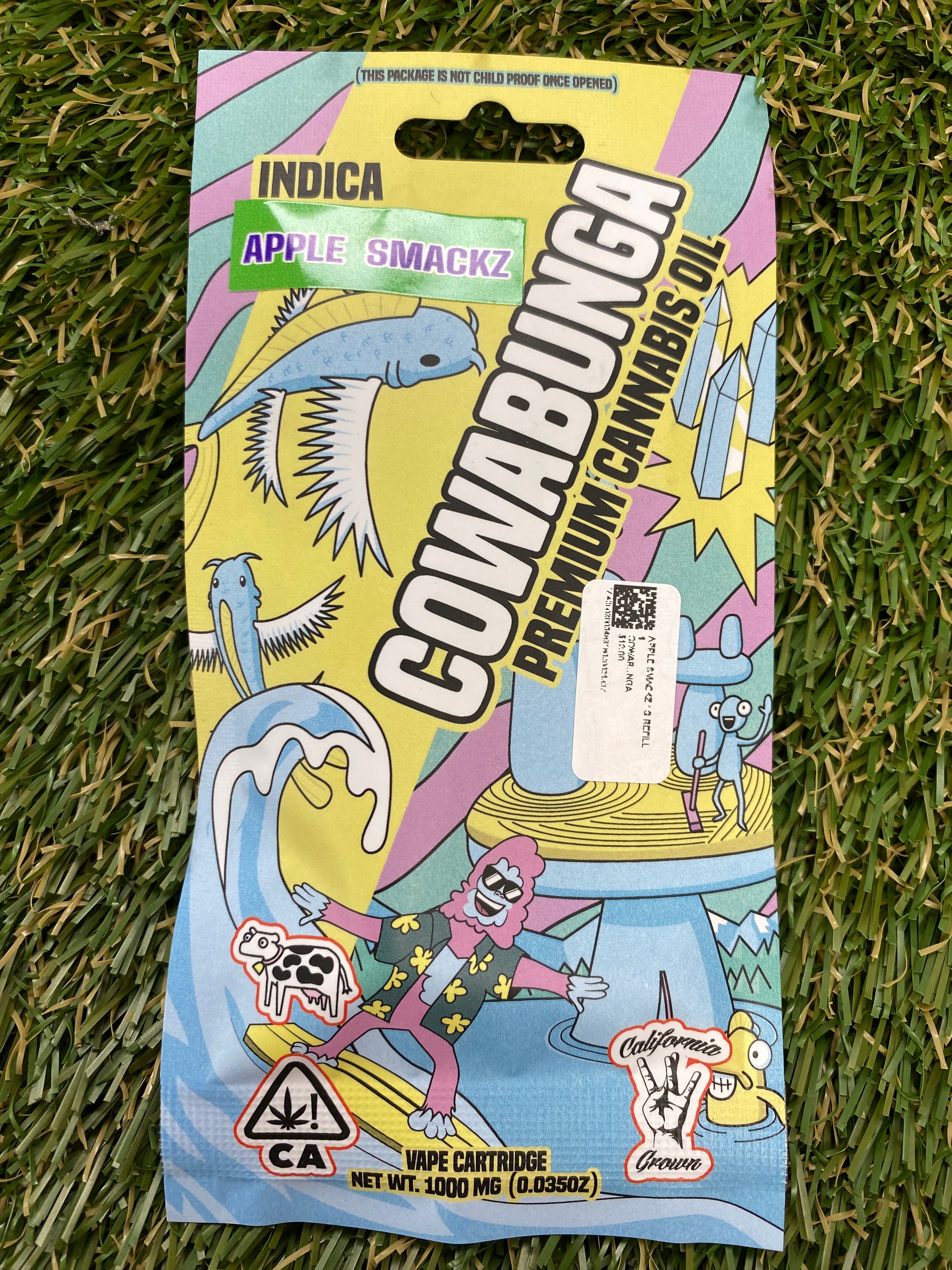 APPLE SMACKZ 1G REFILL - COWABUNGA -  - $12.90 - Vape Cartridge