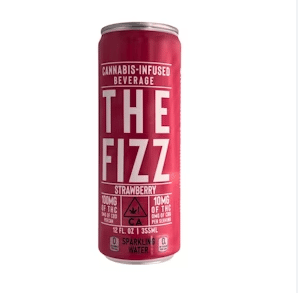 Strawberry Sparkling Water (100mg)
