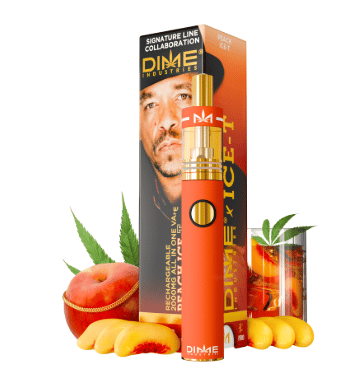 All In One - Peach Ice - T - Dime Industries -  - $38 - Disposable