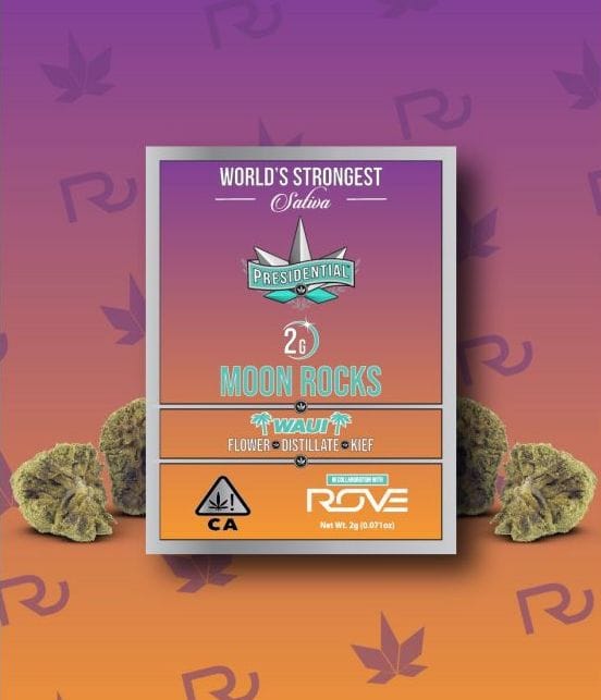 Waui - 2g Moon Rocks - Presidential - 2g Moonrock - Sativa - $32 - Moon Rocks