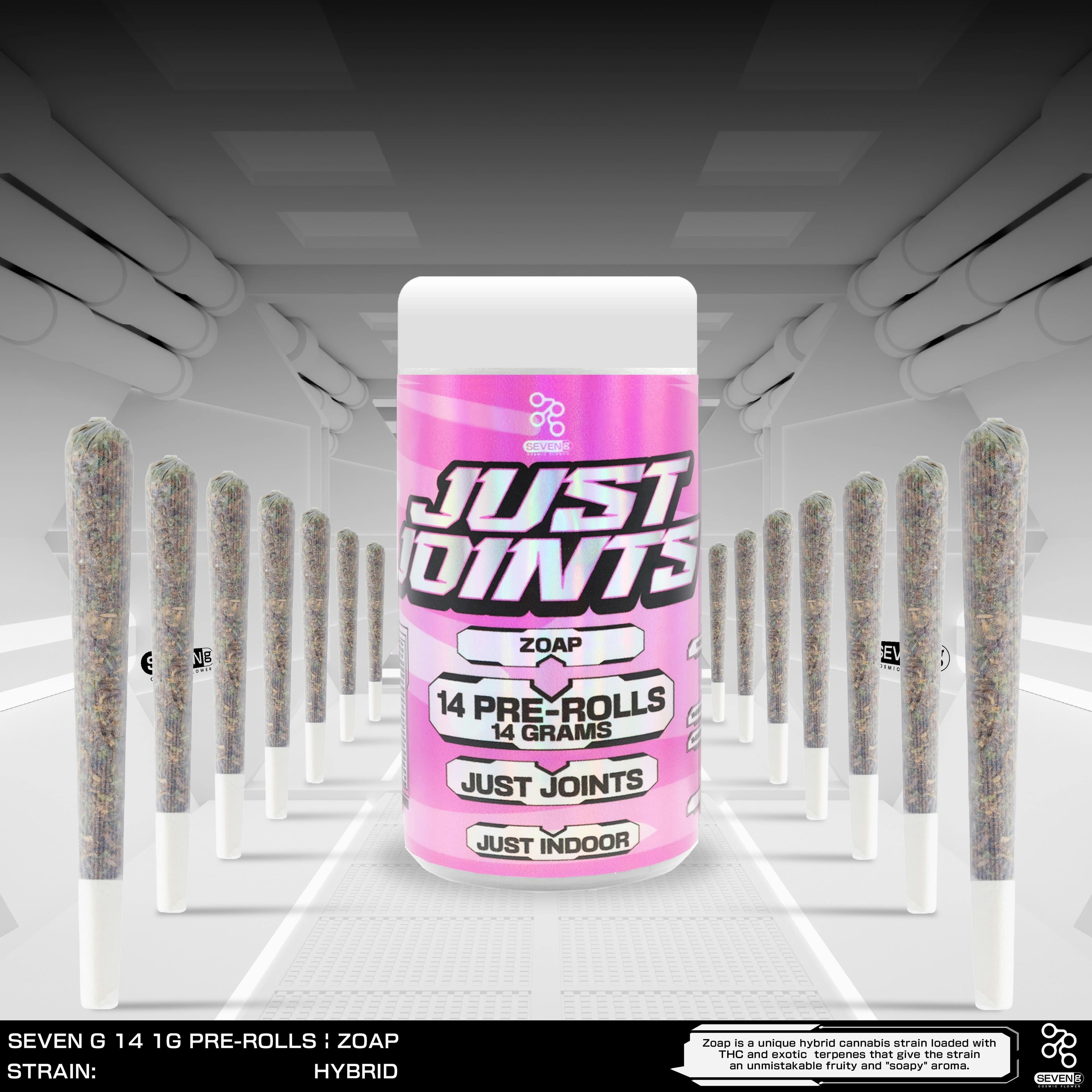 Seven G Just Joints | 1gx14pk - ZOAP - Pre-rolls - Hybrid - Seven G - - $30 - Pre-Rolls