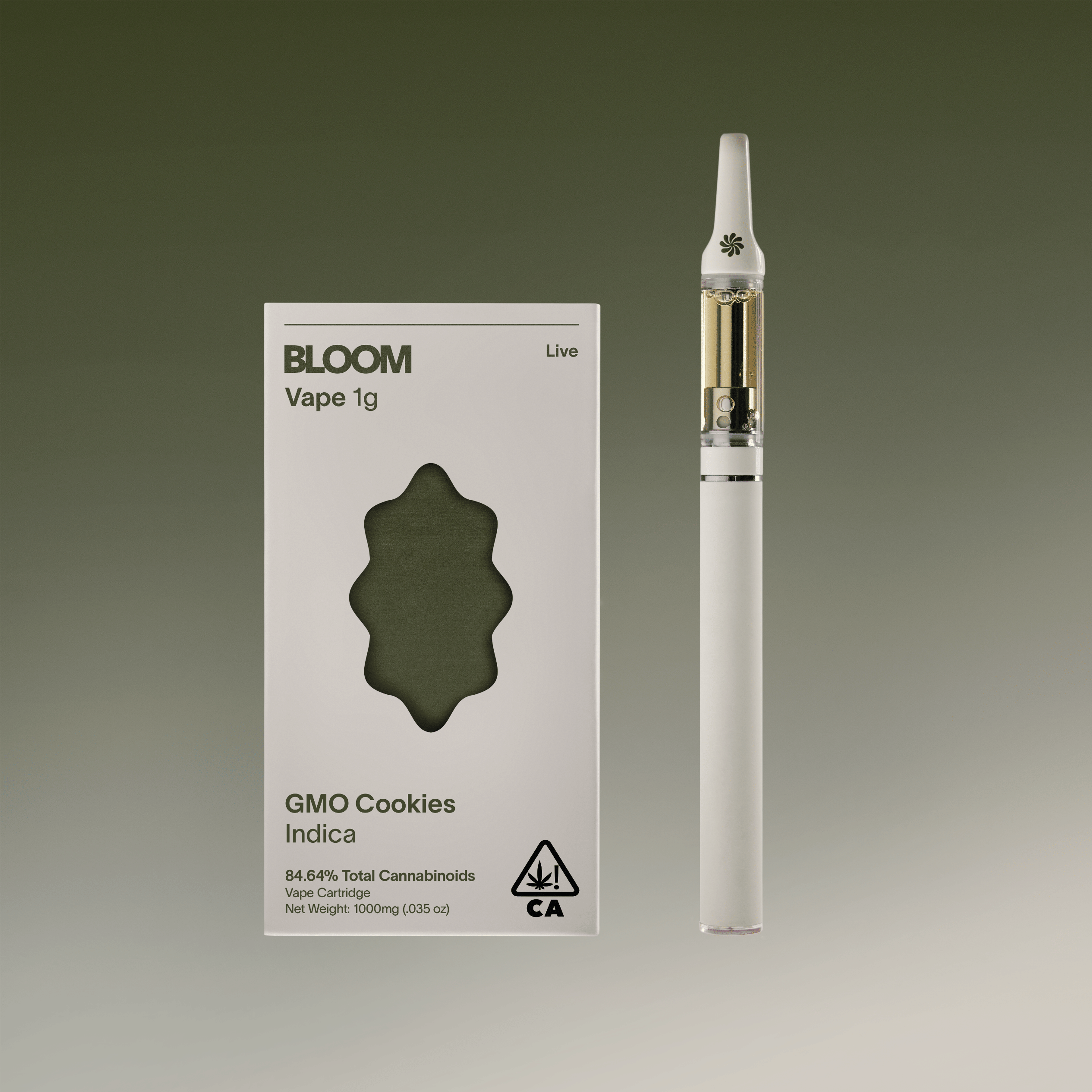 GMO Cookies Live Vape Cartridge | 1g - The Bloom Brand - - $30 - Vapes
